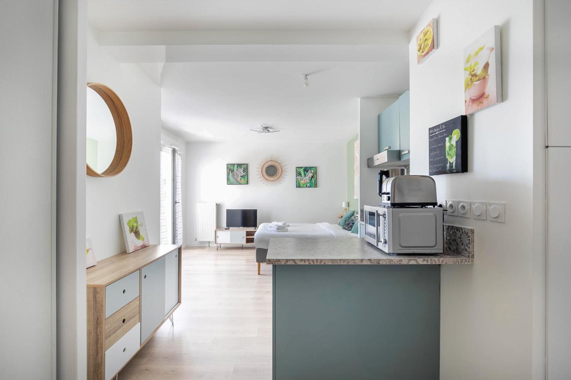 Studio 30 M2 Tout Confort - Rer A 3 Min, Acces Paris & Disneyland Villiers-sur-Marne Dış mekan fotoğraf